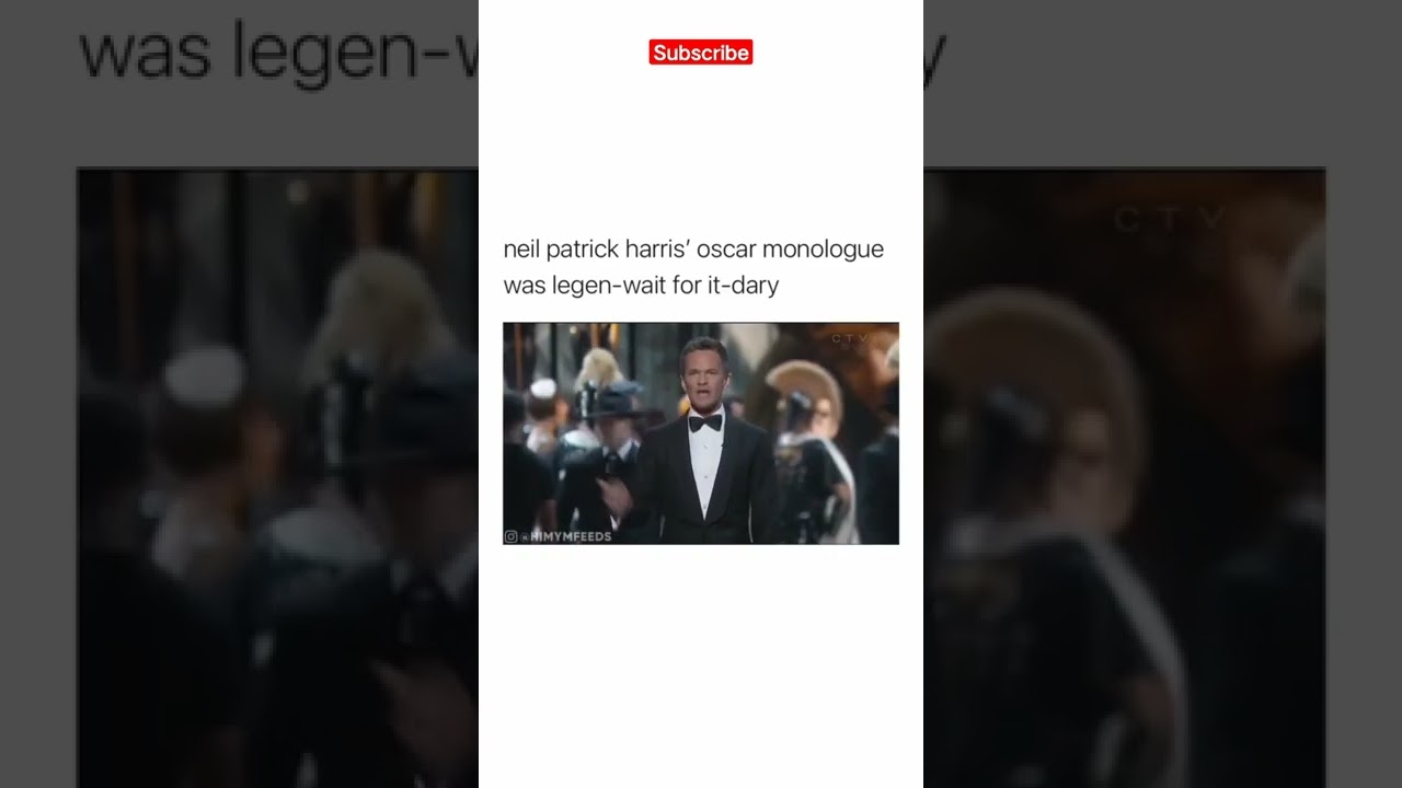 The 87th Academy awards #shorts #howimetyourmother #himym