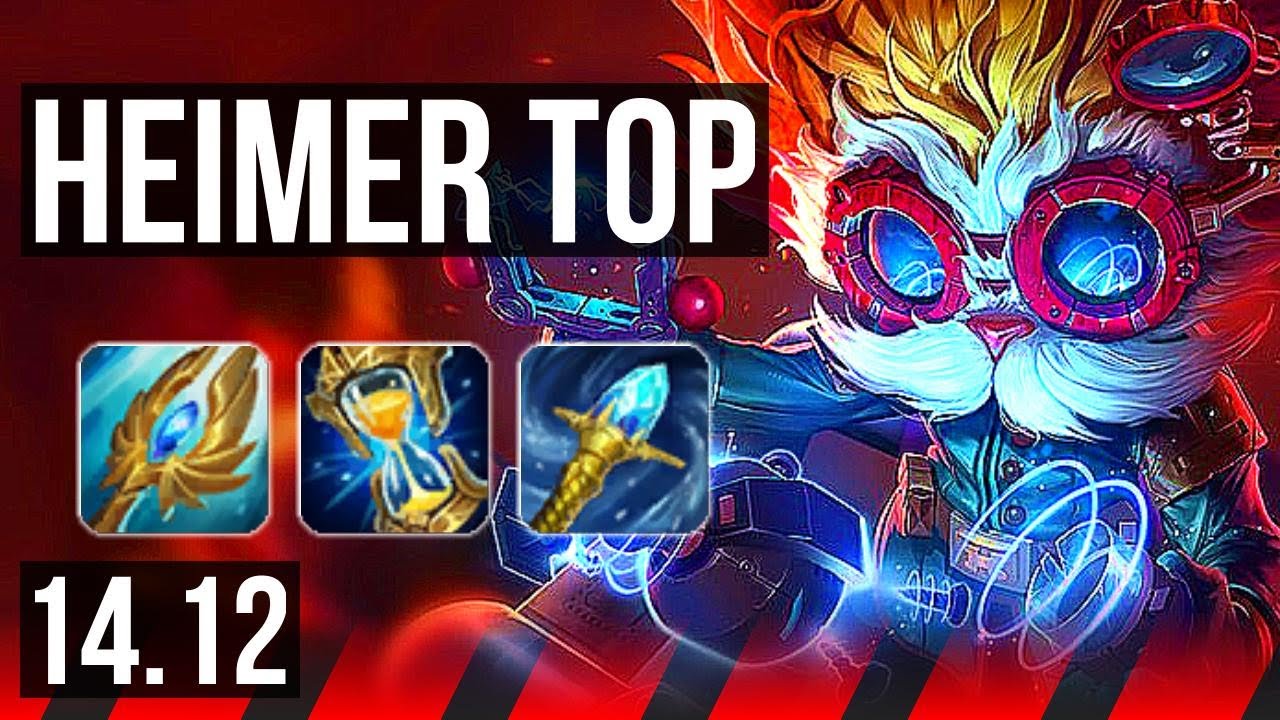 HEIMERDINGER vs NASUS (TOP) | 7k comeback, 51k DMG | EUNE Master | 14.12