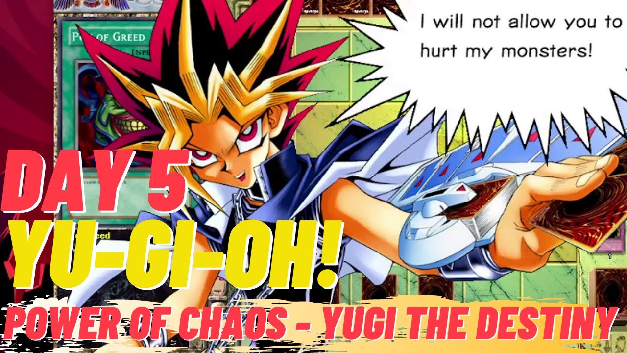 DOS PC GAMES: YU-GI-OH! Power of Chaos - Yugi The Destiny - Day 5 Card List 98/155