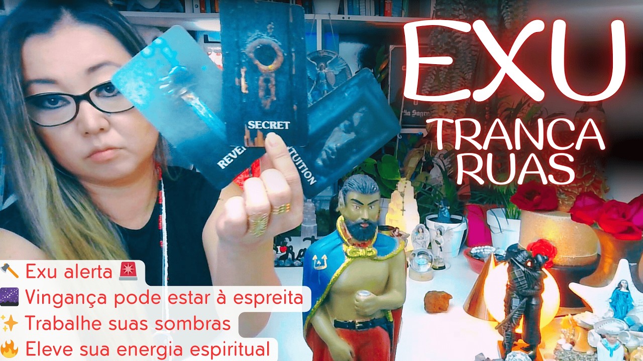 🪓 Exu Alerta 🚨 Vingança à Espreita 🌌 Trabalhe Suas Sombras ✨ Eleve Sua Energia Espiritual 🔮🔥