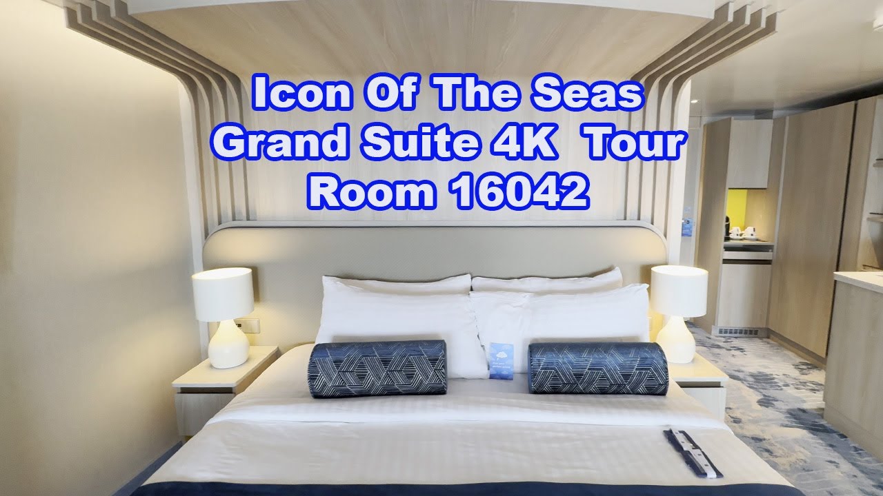Icon Of The Seas Grand Suite 16042. 4K Tour Of This Fantastic Suite.