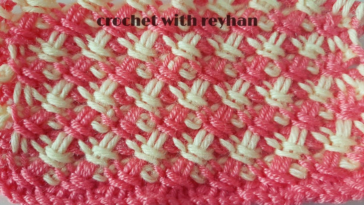 Amazing! Very easy Tunisian crochet. easy crochet for beginners