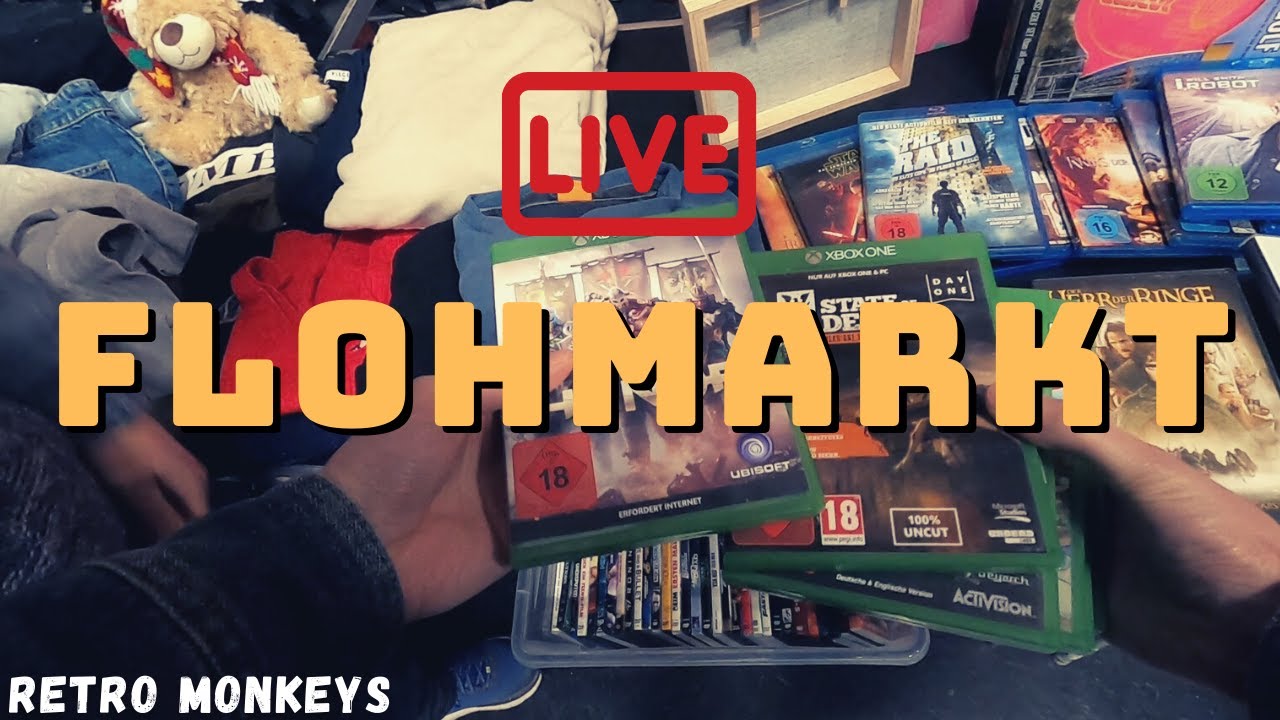 LIVE Flohmarkt - Das Beste vom Kutter -  Schn&auml;ppchenjagd  auf  dem Tr&ouml;delmarkt 🔥