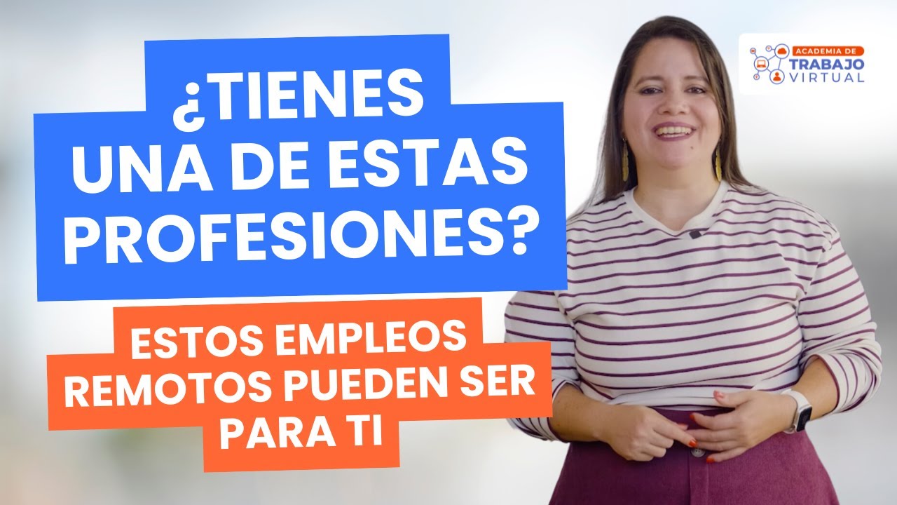 TRABAJOS REMOTOS PARA PROFESIONALES (médicos, abogados, arquitectos, contadores, docentes y MÁS) 🎓👇