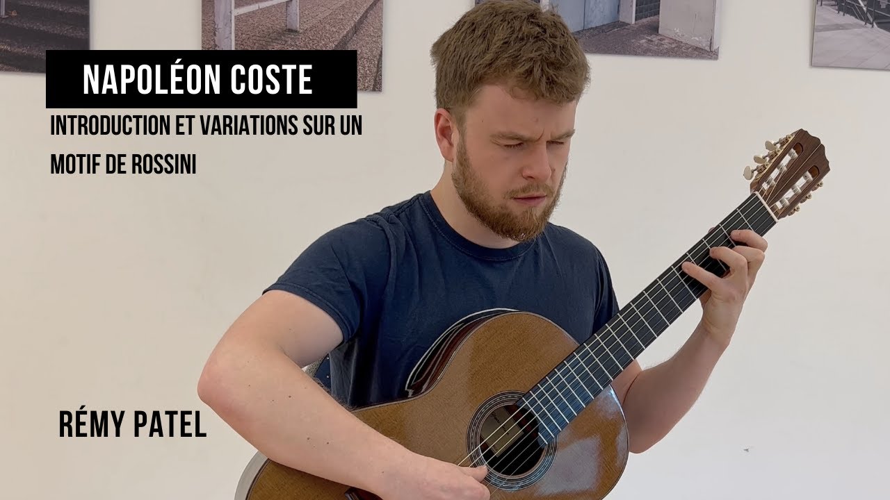 Napoléon Coste - Introduction et Variations sur un Motif de Rossini