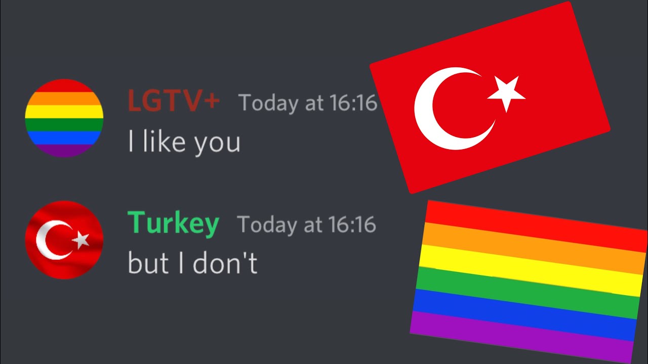 If LGBT And Turkey Would Meet On DISCORD