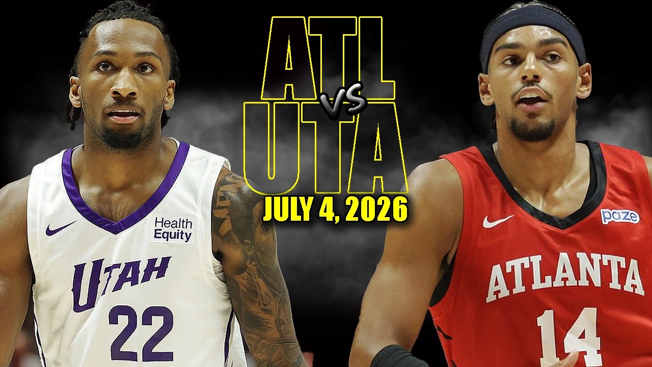 Atlanta Hawks vs Utah Jazz Full Game Highlights - July 4, 2026 | NBA Summer League