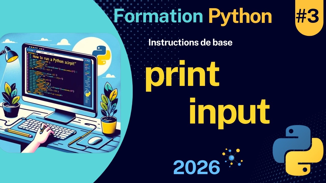 #3 Formation Python - Instructions de base