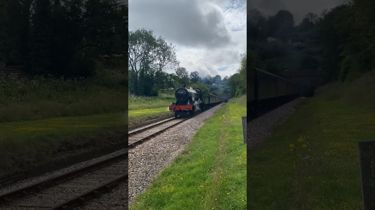 Whitewick hall revels herself from sharpthorn tunnel #train