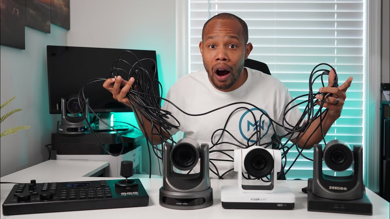 How To Connect Multiple PTZ Cameras Using The SUPERJOY Controller