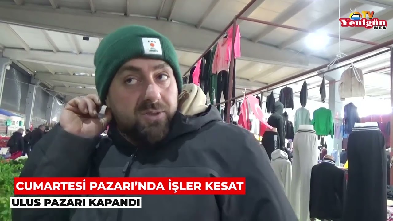 Cumartesi Pazarı’nda işler kesat