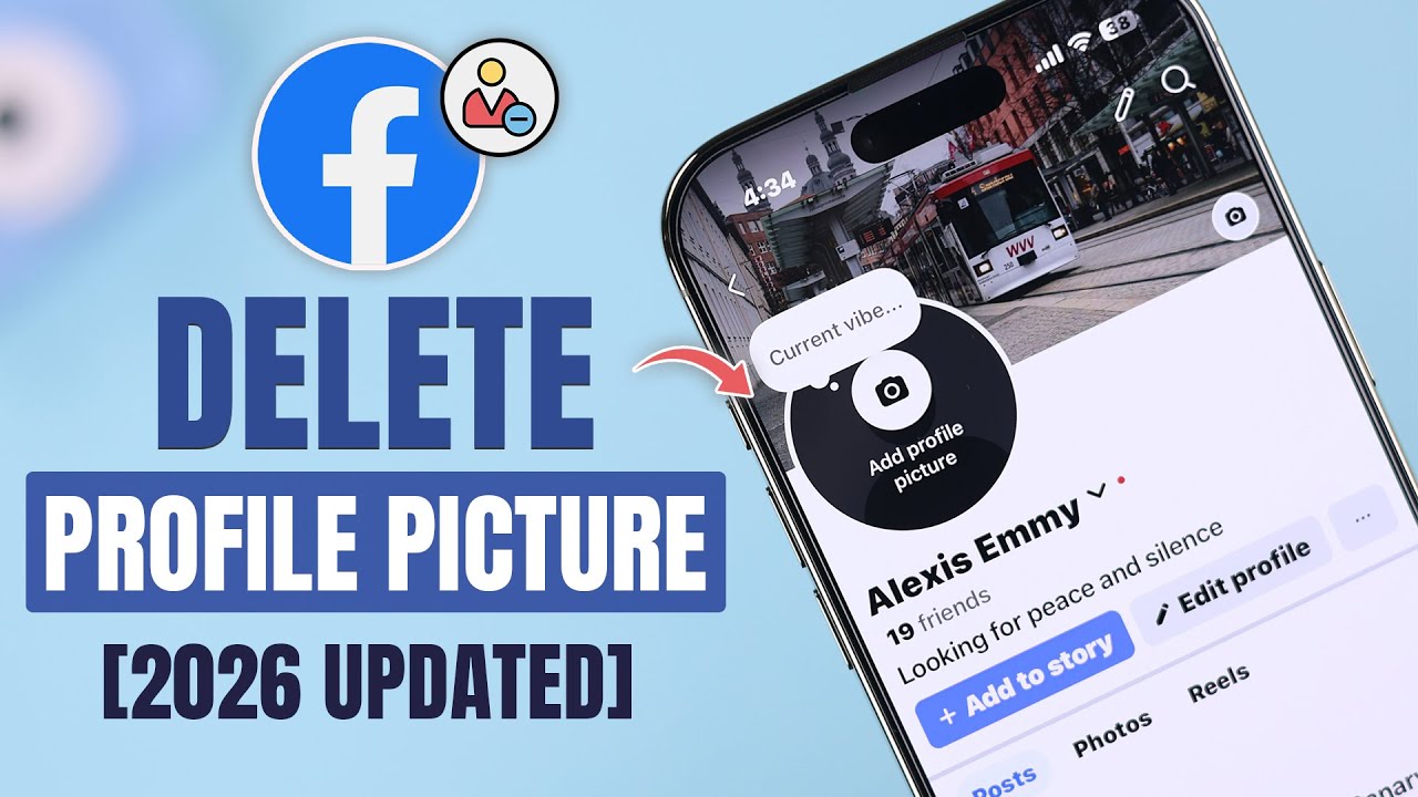 How to Remove Profile Picture on Facebook! [Delete DP]