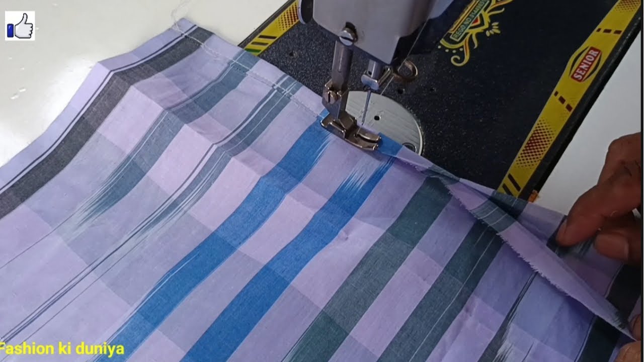 lungi jodne ka tarika /  lungi ki silai kaise karte hain / lungi joint stitching  /