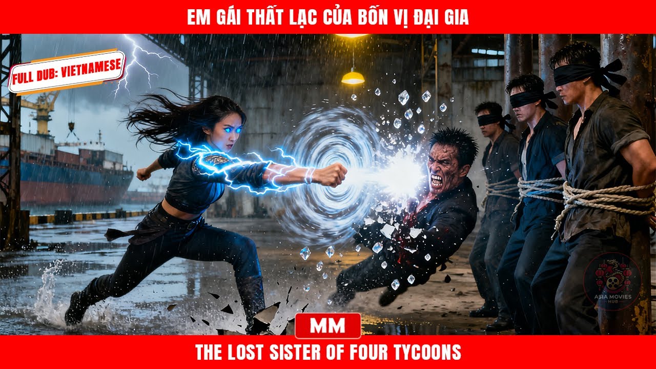 Em Gái Thất Lạc Của Bốn Vị Đại Gia | Siêu Phẩm Tổng Tài Hành Động | Phim Châu Á