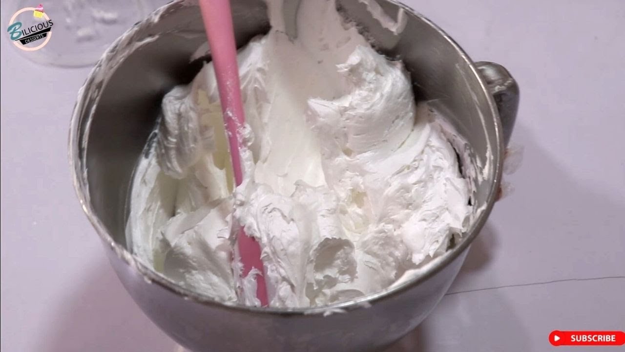 MOST STABLE WHIPPED CREAM FROSTING | VIZYON