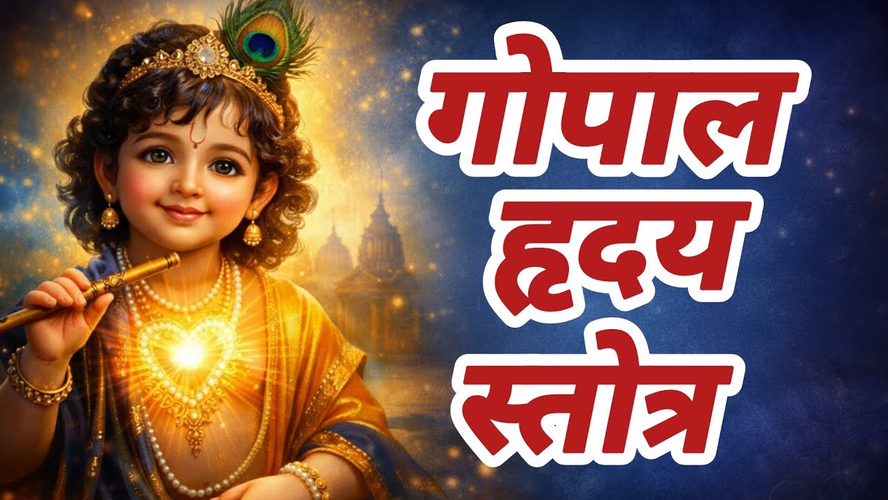 गोपाल हृदय स्तोत्र | Gopal Hriday Stotra with Meaning | Spiritual Waves Bhakti Dhaara