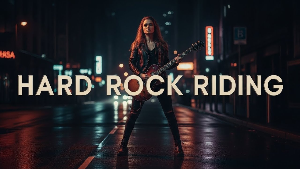 Hard Rock Riding Mix for Long Road Trips (Aggressive Guitar Energy)
