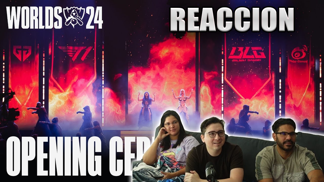 WORLDS OPENING CEREMONY 2024 | League of Legends Reacción