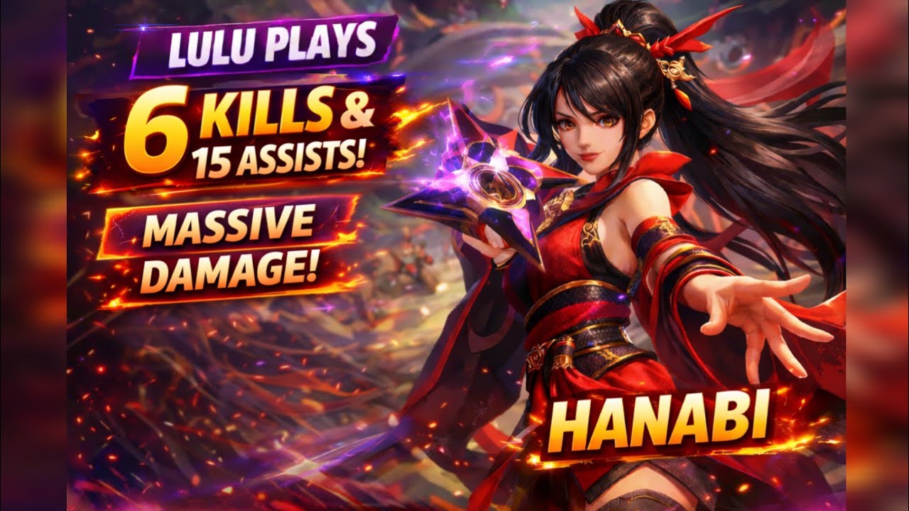 6 kills+15 assists!! Hanabi best wingman with 15 assists and 6 kills in a solo ranked match