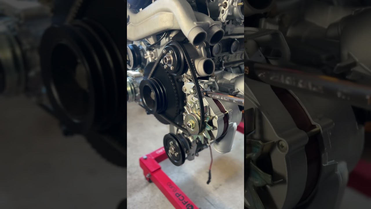 BMW E34 M5 Alternator Belt #bmw #cars #automotive #restoration @GEARWRENCHTools
