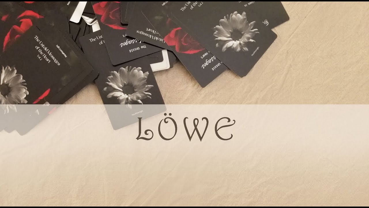 ♌ Löwe ❤️ Dein Gegenüber: Gedanken - Gefühle - Handlungen 🔮 Auswahlorakel für genau jetzt ⭐