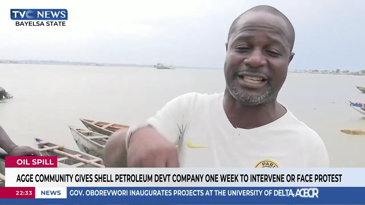 Oil Spill: Agge Community Gives Shell Petroleum Devt Company One Week To Intervene Or Face Protest