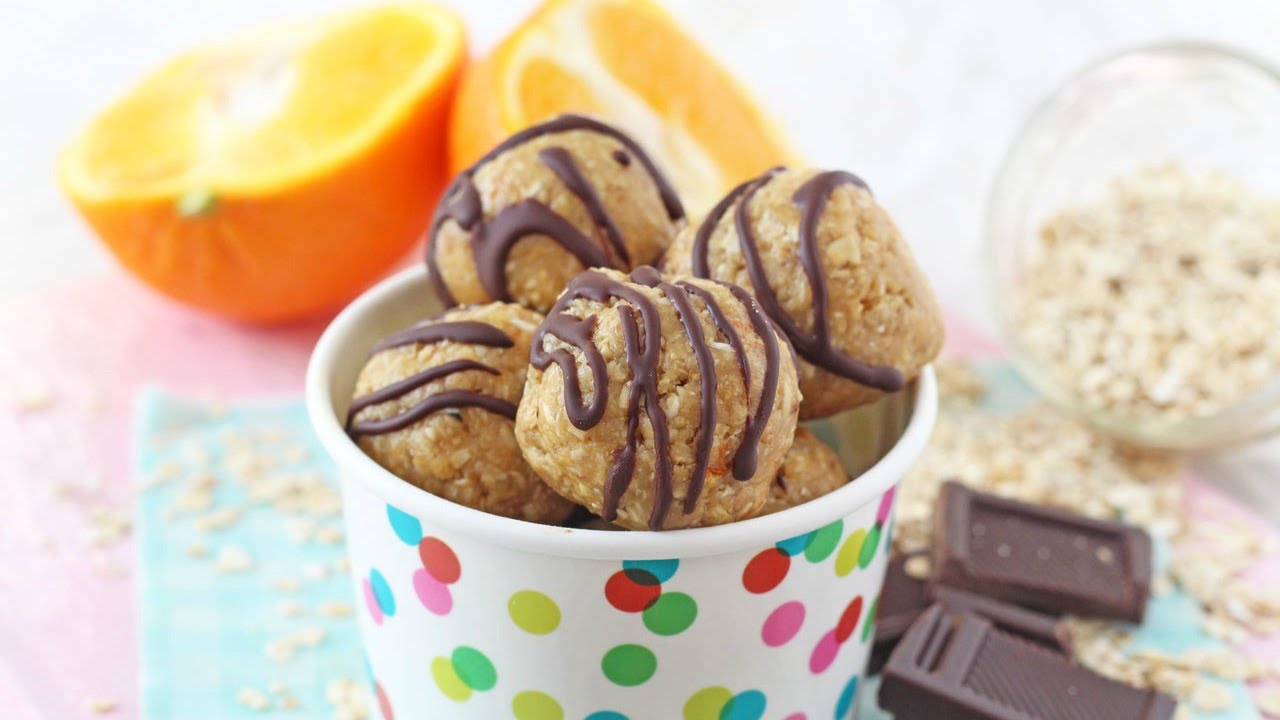 Chocolate Orange Energy Bites | Easy Healthy Snacks