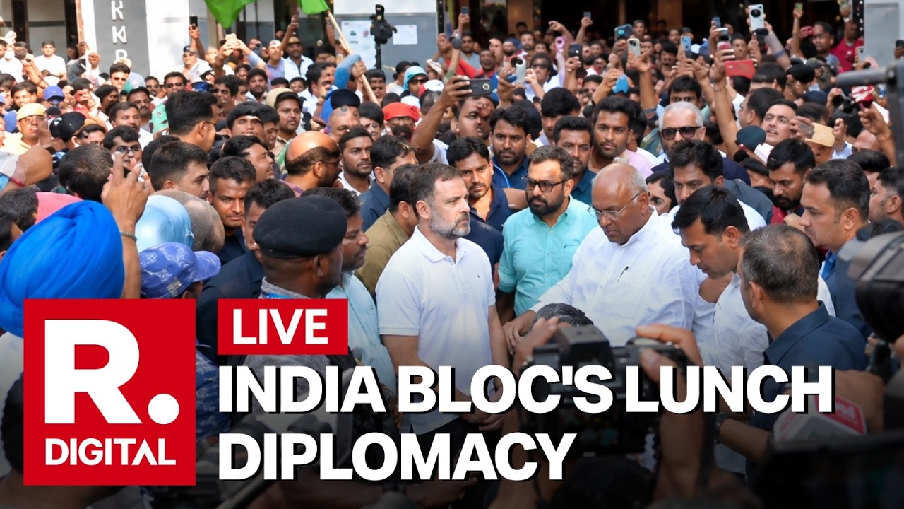 Rahul Gandhi, Kharge LIVE: INDIA Bloc's Lunch Diplomacy At Delhi Strategy Meet