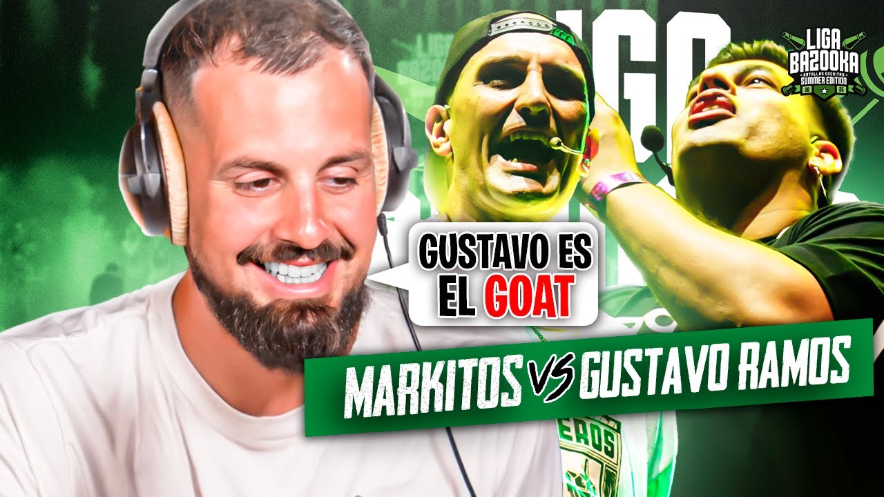 ME ENCANTA COMO EJECUTA | REACCIÓN a MARKITOS vs GUSTAVO RAMOS | #LIGABAZOOKA - SUMMER EDITION 2025