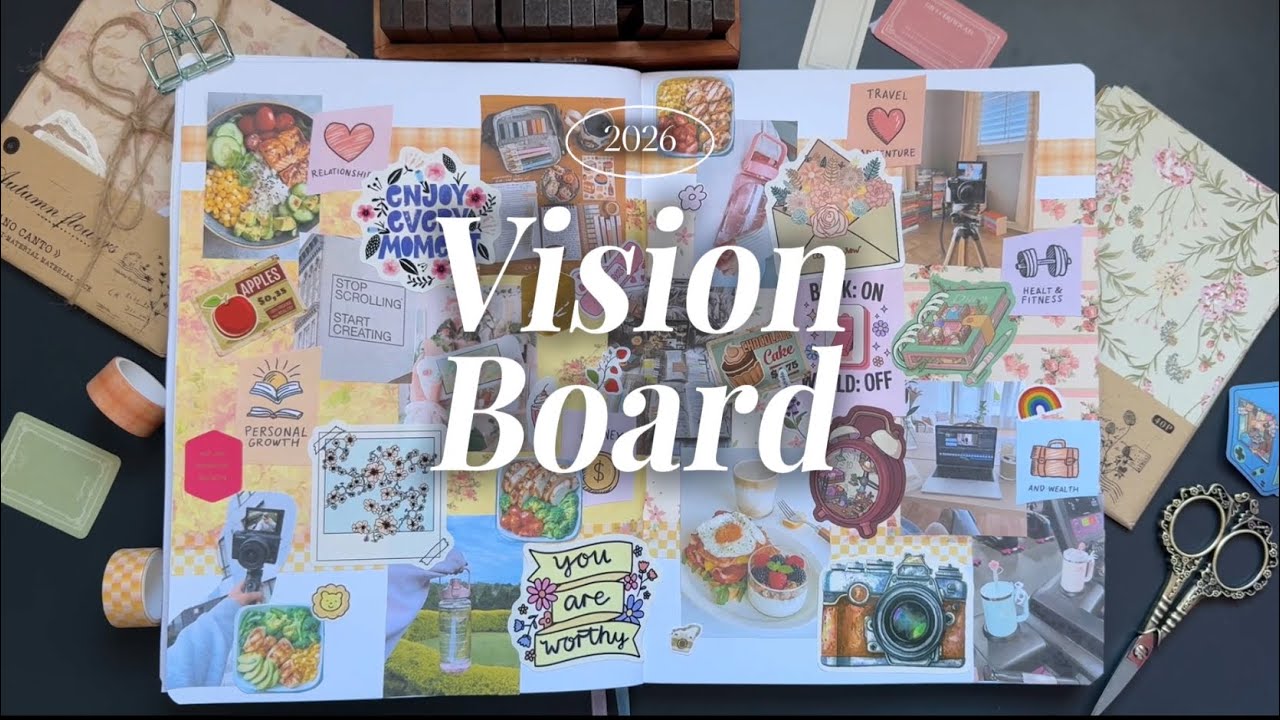 Vision Board 2026 | mis propósitos y metas