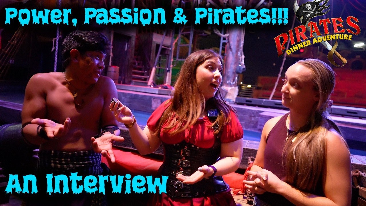 Making a Vampire Pirate Musical Stunt Theater show! With flying mermaids! Vampirates 2024 Interview
