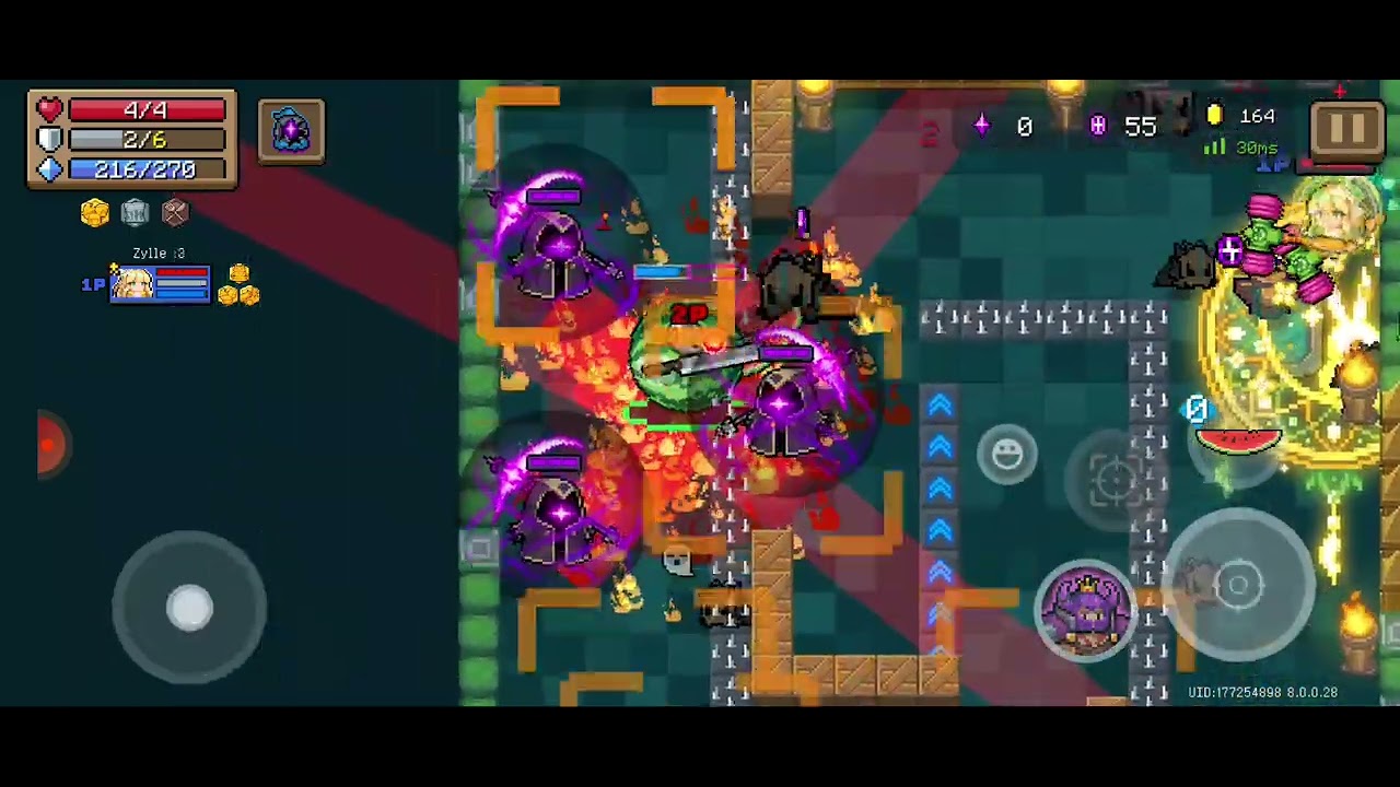 Soul knight but someone give me all heroes