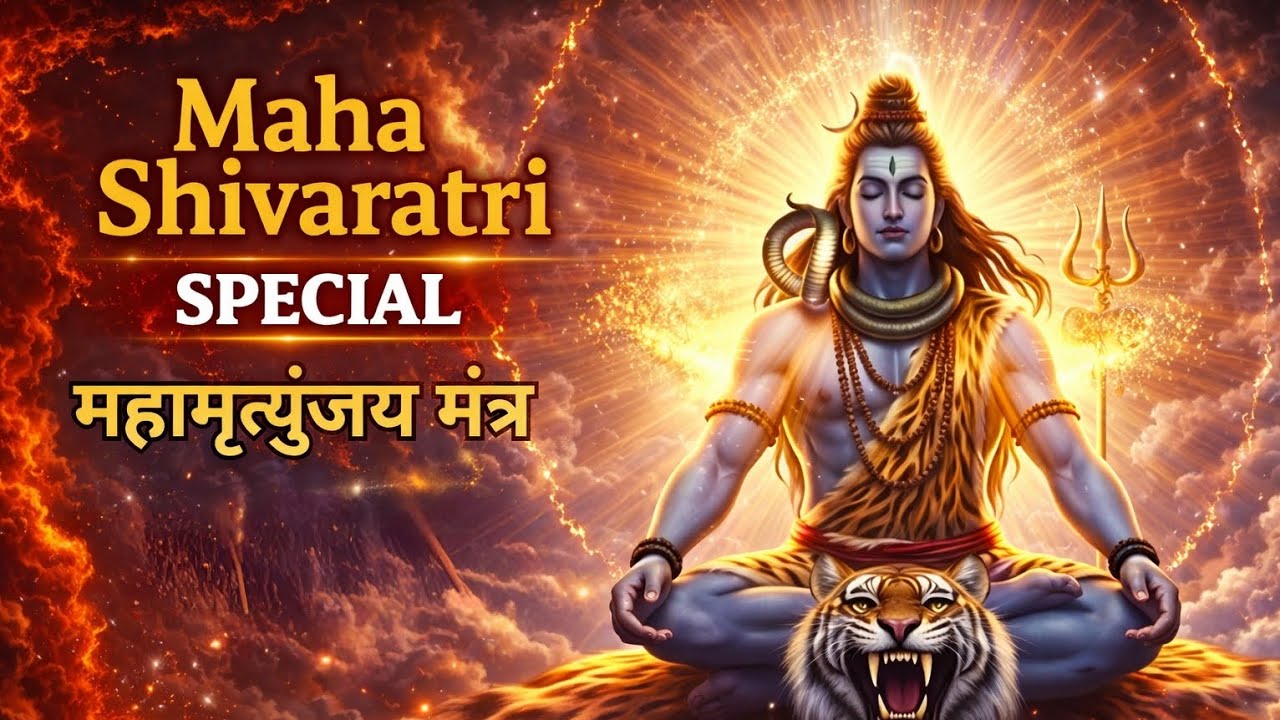 सिर्फ सुनें और महसूस करें शक्ति | महामृत्युंजय मंत्र | Maha Shivaratri Special