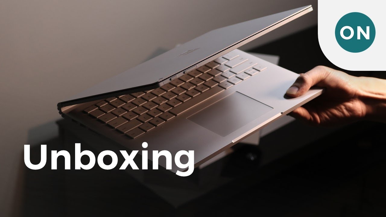 Surface Book 3 Unboxing and First Impressions (13.5