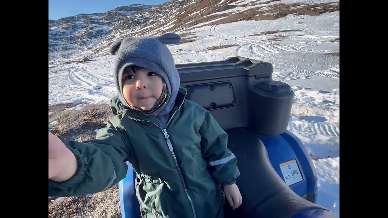 Micoterput ilagalugu aatsaat taama isorartutigisumik atv-inik ingerlaarneq 🤎✨🗻