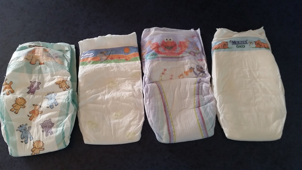 Wir testen Windeln #2 - Rossmann - Pampers - Windelwagen - Bio