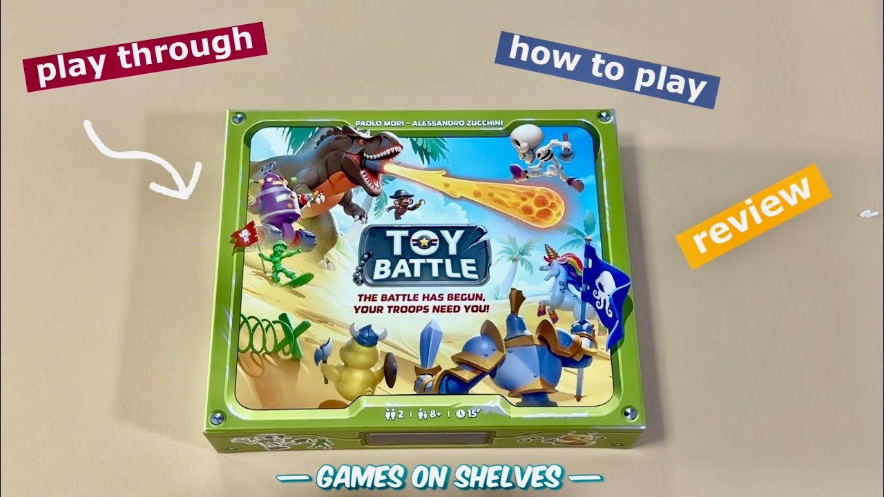How to play ~ Toy Battle 🐥🦄🦖🐒