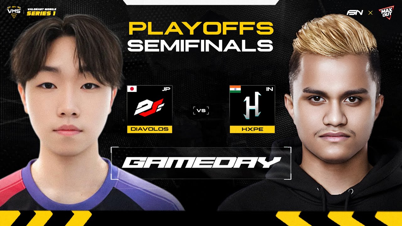 Valorant Mobile Series-1 | Hxpe vs Diavolos | Playoffs SEMIFINALS