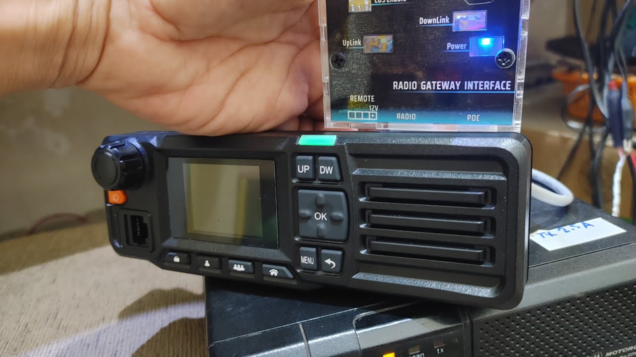 Radio Gateway Interface for POC YSHON D828 and Motorola - tes sebelum kirim