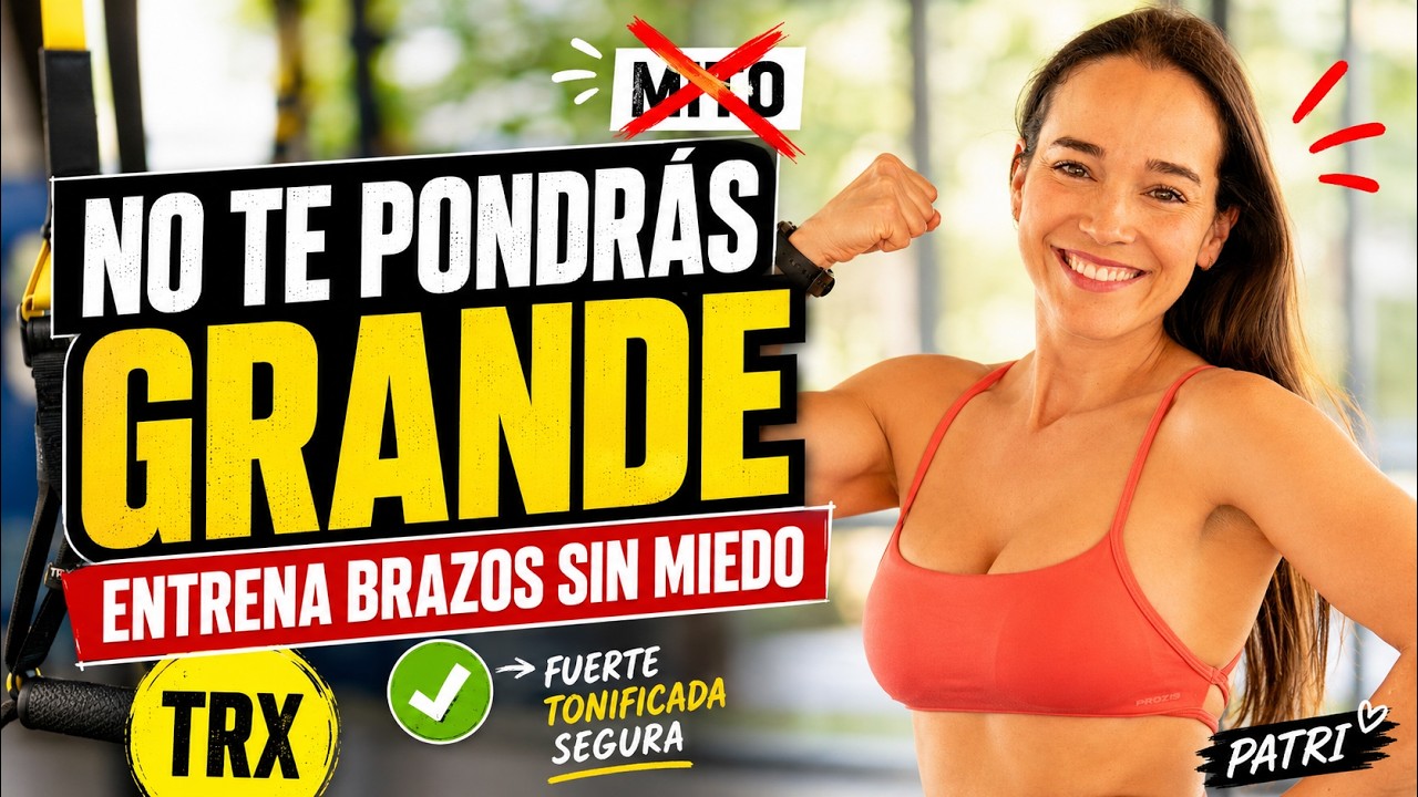 RUTINA TRX BRAZOS Tonificados || EJERCICIOS TRX Nivel EXPERTO