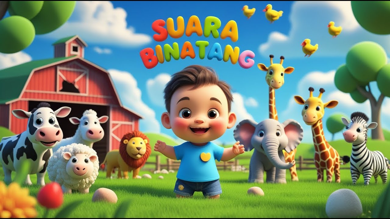 SUARA BINATANG - KUMPULAN LAGU ANAK DAN BALITA TERPOPULER | Pop Pop Kids