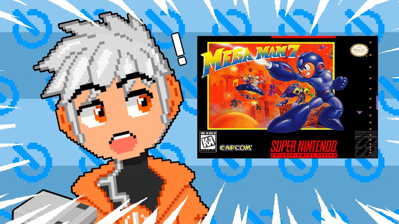 Let's Beat Mega Man 7, Our First SNES Game!!!!!!!