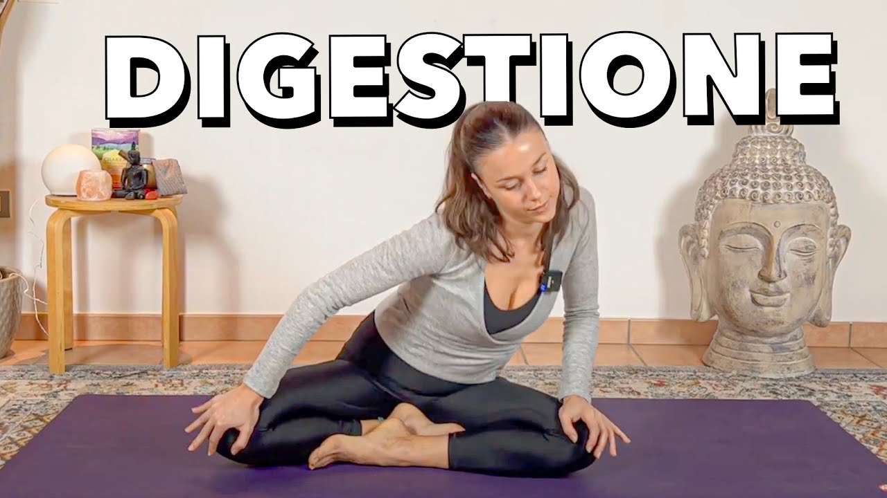 10 minuti di yoga per la digestione | Esercizi per sgonfiare la pancia | Yoga per tutti