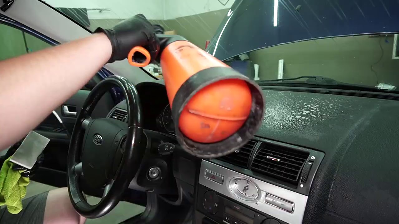 Ужасная ОШИБКА, но я справился, химчистка салона, полировка кузова Ford Mondeo