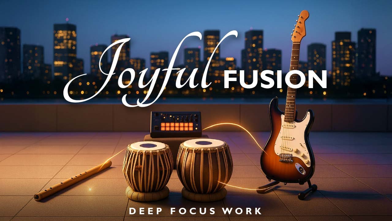 Indian Instrumental Relaxing Fusion  | Signal in Motion &ndash; Tabla & Electric Guitar