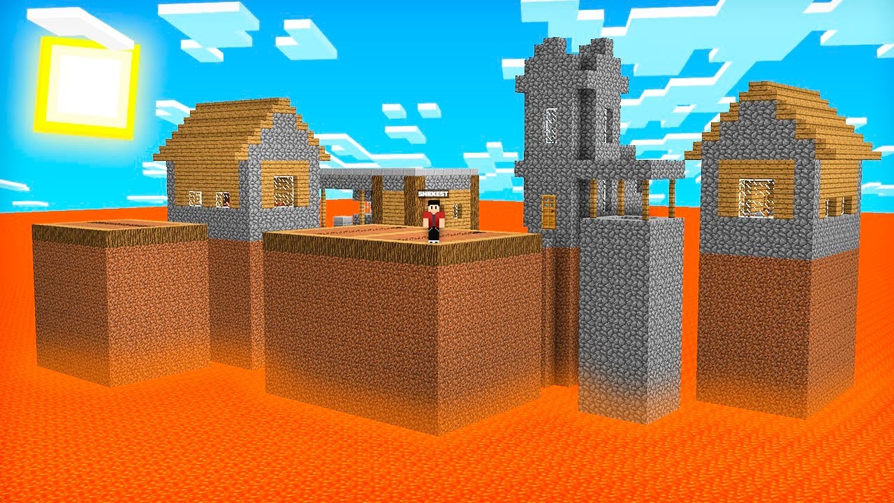 QISHLOG'IMIZ LAVANI USTIDA PAYDO BO'LIB QOLDI 🥵 | UZBEKCHA MINECRAFT