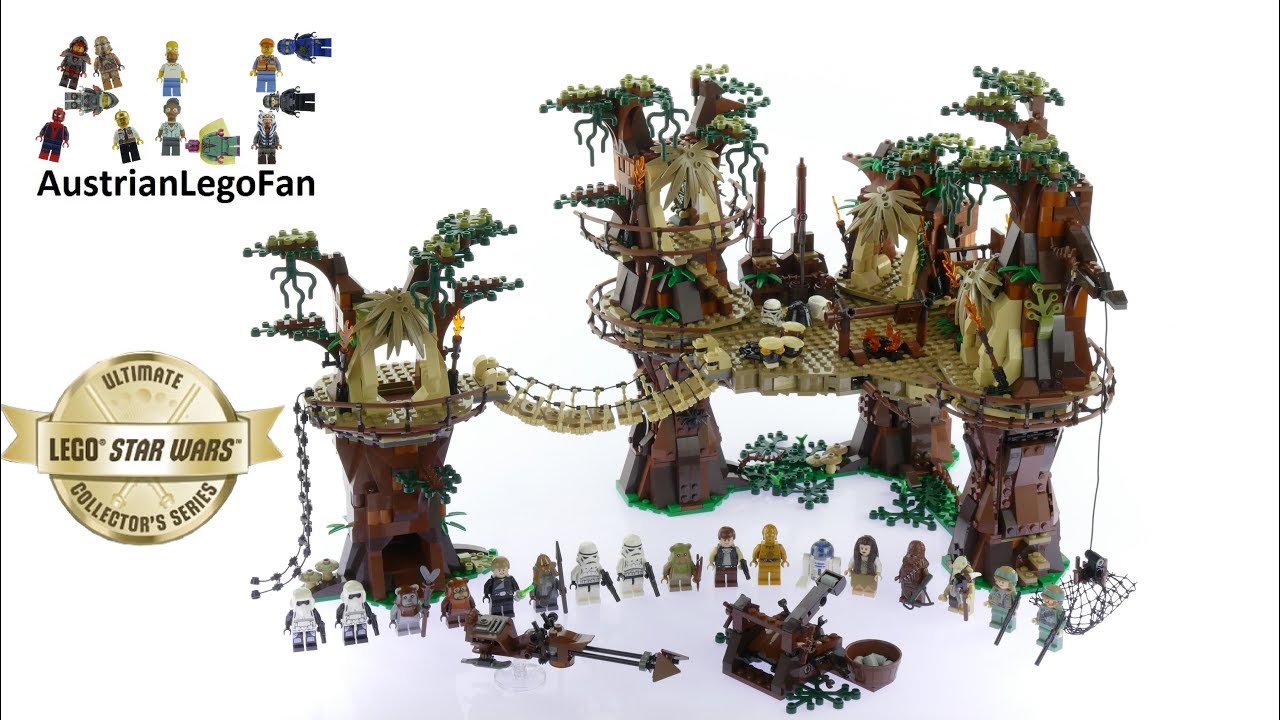 Lego Star Wars 10236 Ewok Village - Lego Speed Build