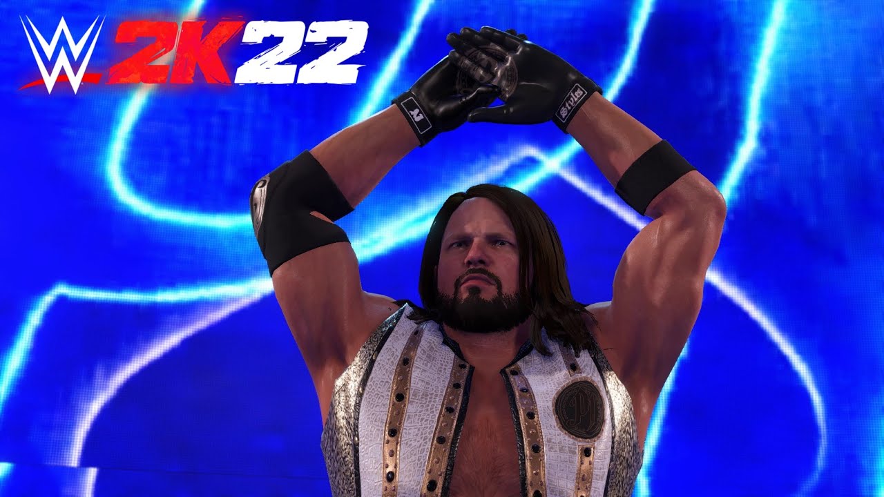 WWE 2K22 - AJ Styles (Entrance, Signature, Finisher)