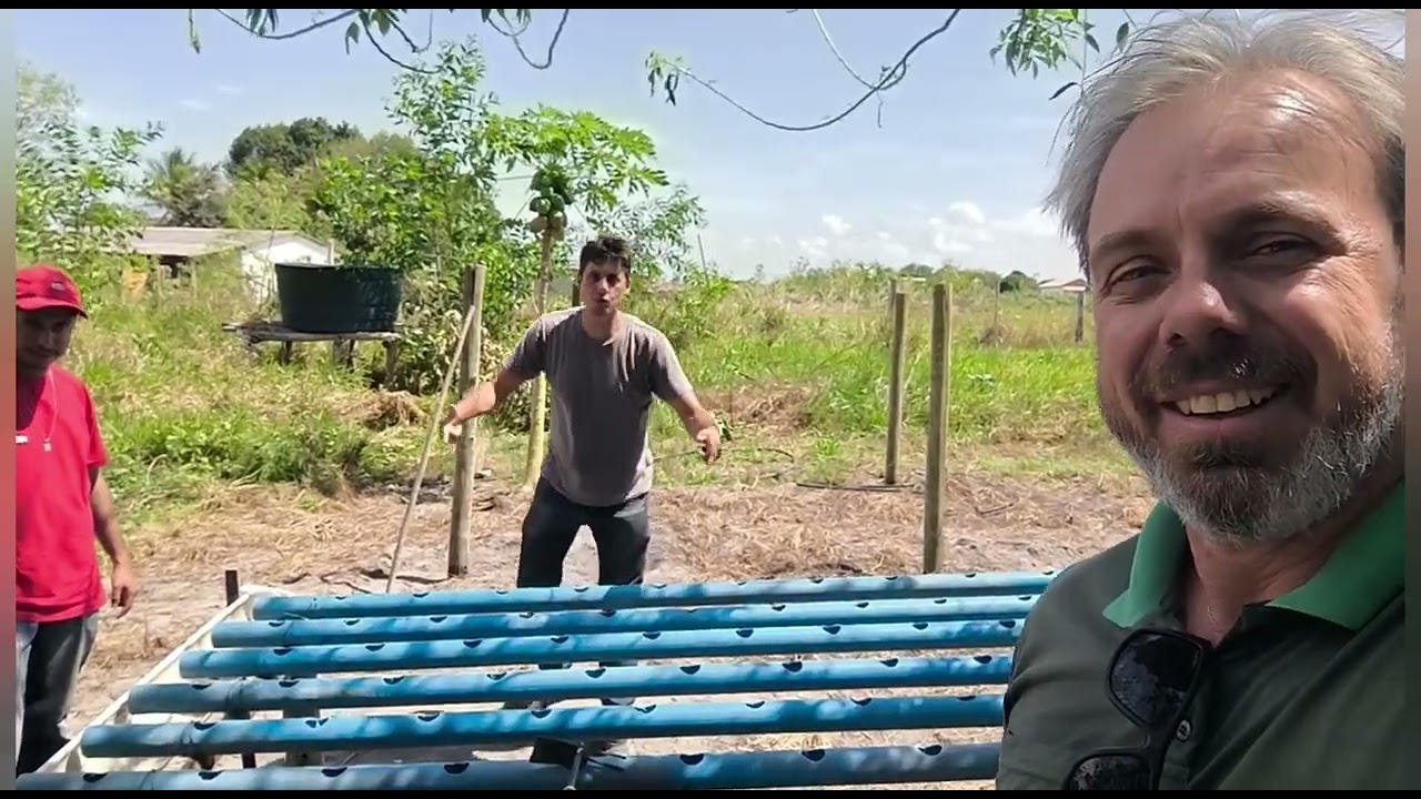 Adaptação no sistema hidropônico! (Conceição da Barra)