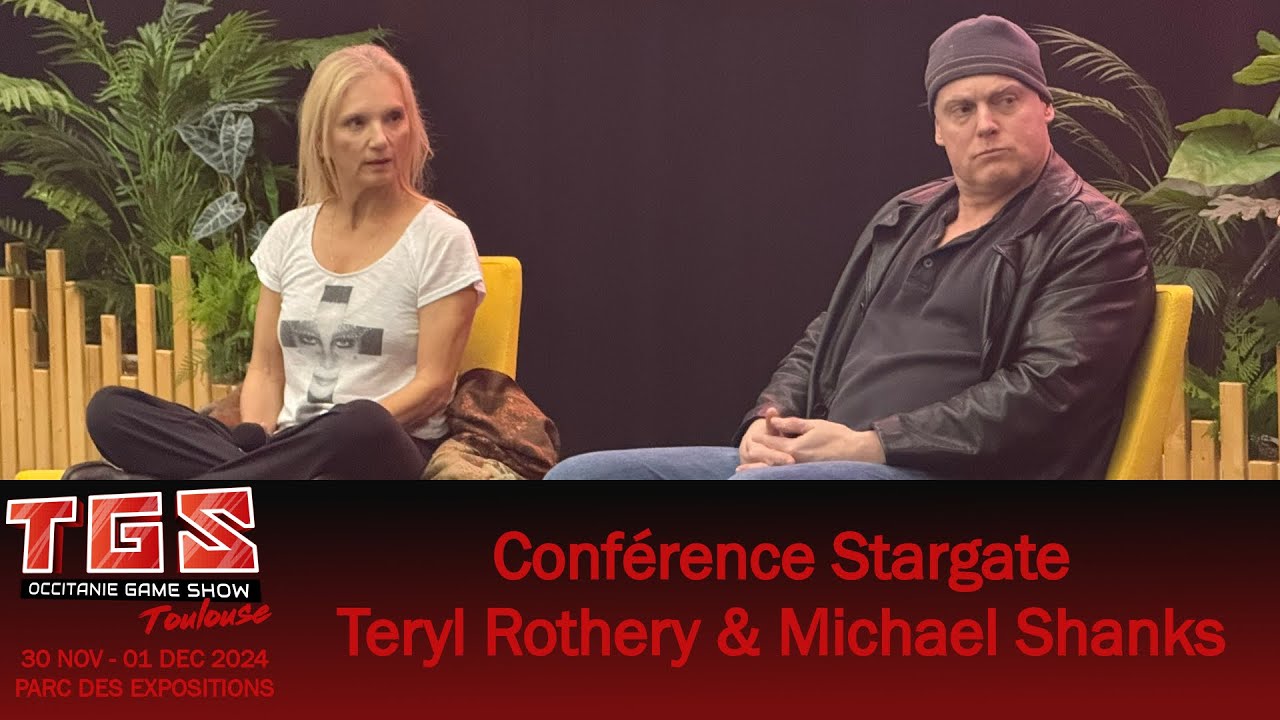 [TGS 2024] Toulouse - Conférence acteur - Teryl Rothery & Michael Shanks